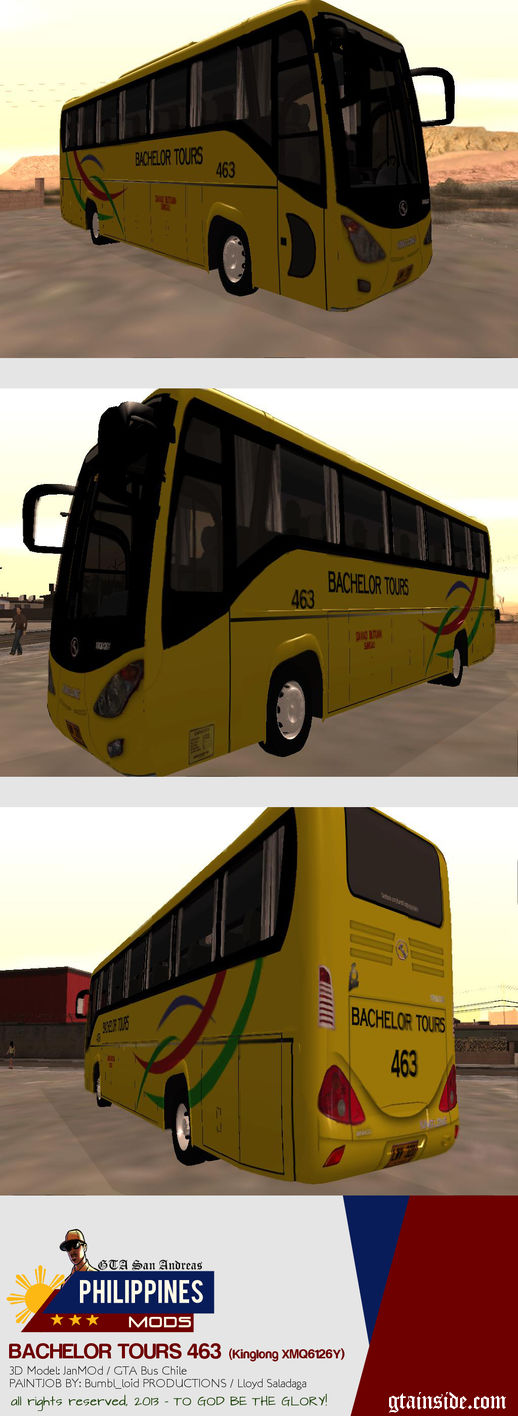 Kinglong XMQ6126Y - Bachelor Tours 463