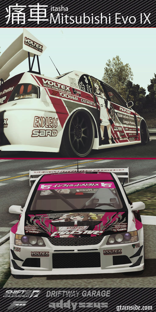 Mitsubishi Lancer EVO IX - Itasha