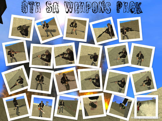 [nF]GTA SA New Weapons Pack[nF]