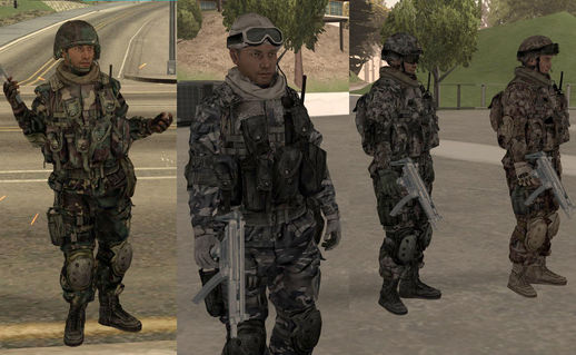 PLA characters pack