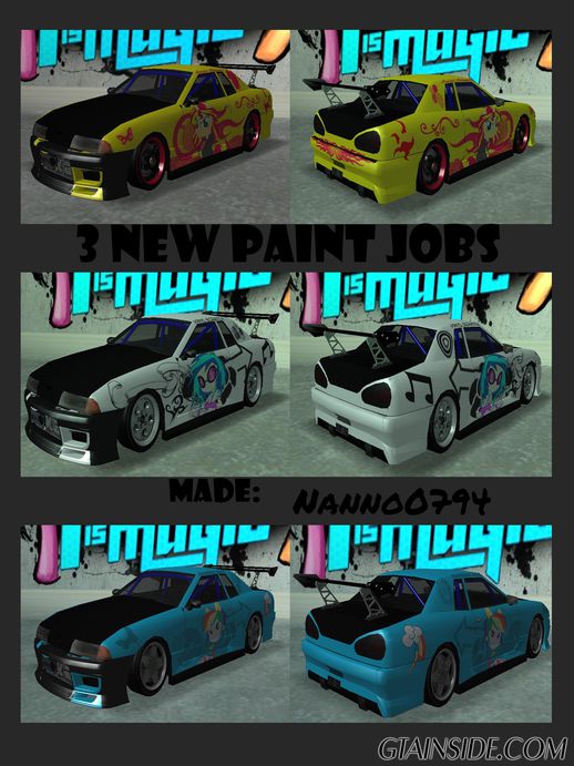 New Elegy Paintjobs EQG Version