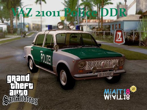 VAZ 21011 DDR police