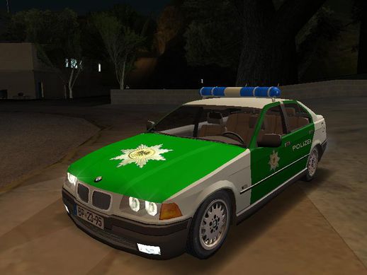 BMW Е36 Polizei