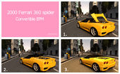 2000 Ferrari 360 Spider [EPM convertible] 