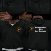 Lamborghini Club San Andreas Black Hoody