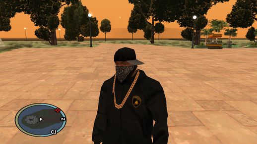 Lamborghini Club San Andreas Black Hoody