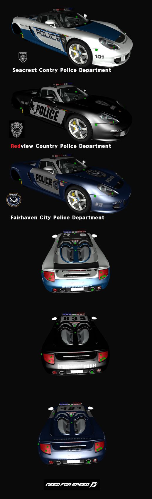 2004 Porsche Carrera GT Police Pack V1.0