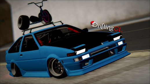 Toyota Corolla ae-86 helladrift