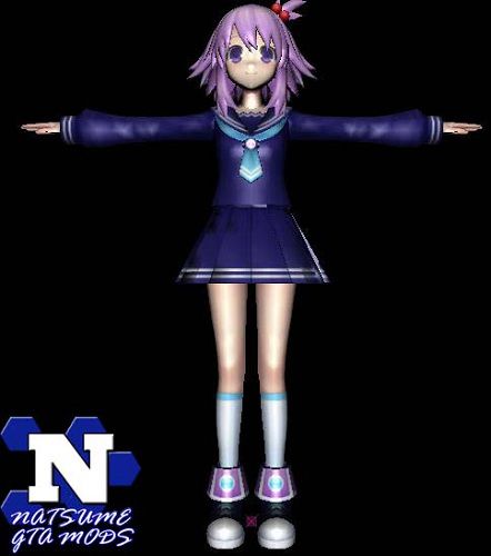 Neptune School Uniform Skin