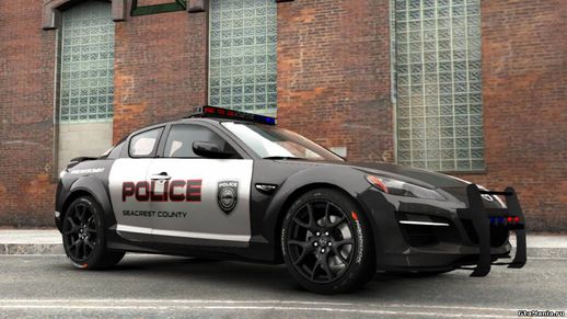 Mazda RX-8 R3 2011 Police v1