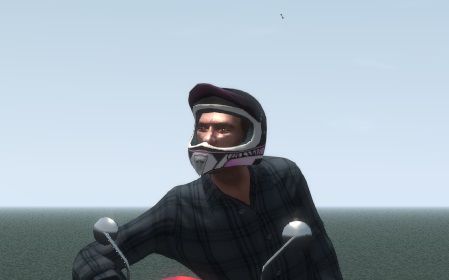 TBoGT Luis's helmet for GTAIV Niko Mod