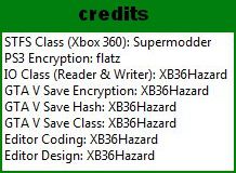 GTA 5 GTA 5 Save Editor v2.0.0.8 (PS3 & Xbox360) Mod 