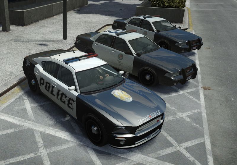 GTA 4 GTA V Police Buffalo Mod - GTAinside.com