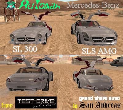 Mercedes-Benz SL 300 & SLS AMG