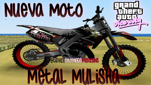 Bike Moto Metal Mulisha y Rockstar