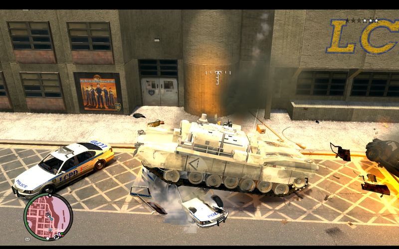 GTA IV Mod - Tanque de Guerra do GTA V