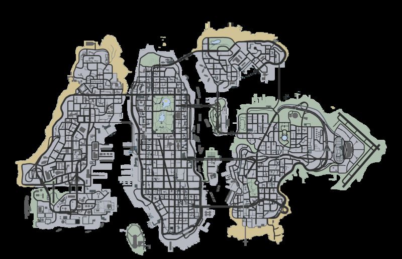 GTA 4 Liberty City Map V Style Mod - GTAinside.com