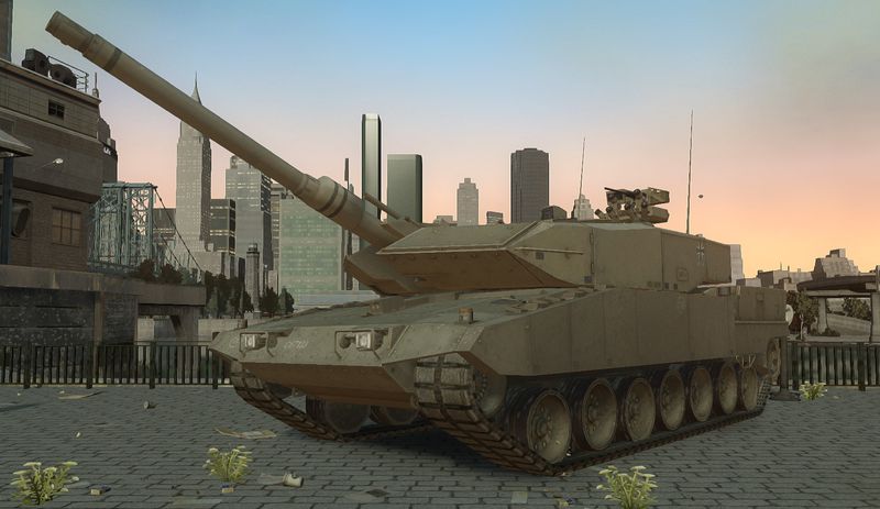 GTA IV MOD WAR TANK 