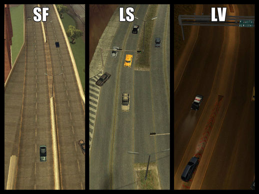 GTA SA Roads GTA IV