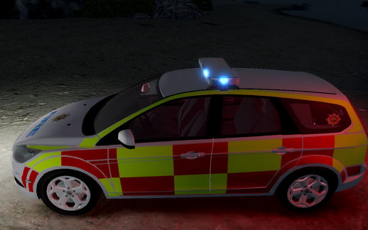 2009 Ford Focus Staffordshire Fire Officer Car