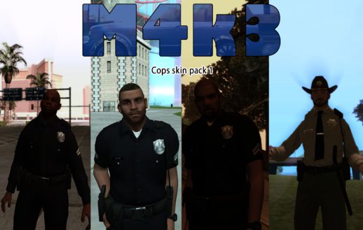 GTA V Cop Skin Pack 1