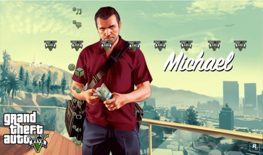 Grand Theft Auto Five Theme for PS3