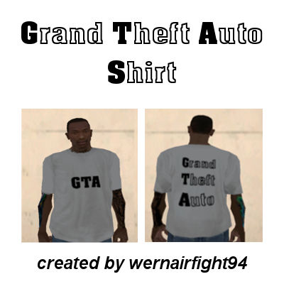 Grand Theft Auto Shirt