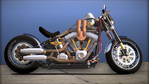 Harley Davidson fatboy Racing Bobber