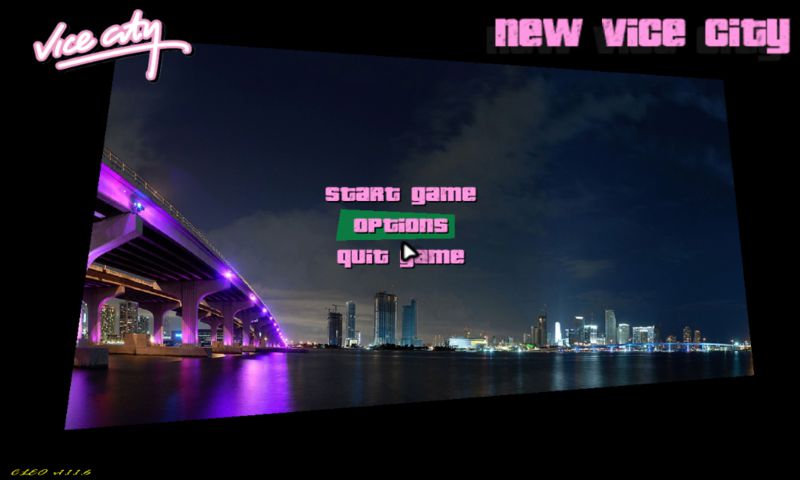 GTA Vice City Miami City Background Mod 