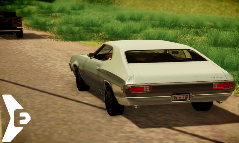 Ford Gran Torino Sport SportsRoof (63R) 1972 PJ1 for GTA San Andreas