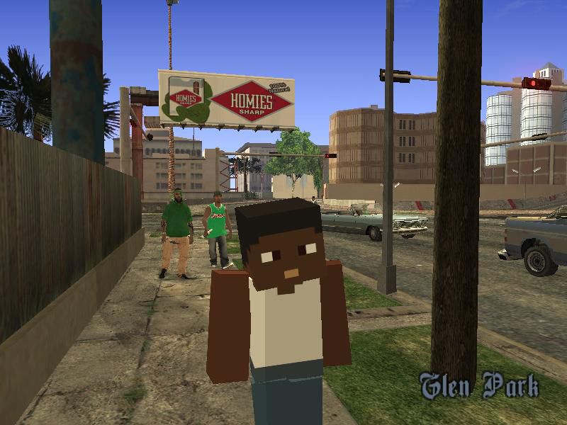 Gta San Andreas Cj Minecraft Mod Gtainside Com