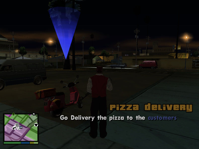 Download Pizza delivery mission from GTA VC / Noodle Punk from GTA