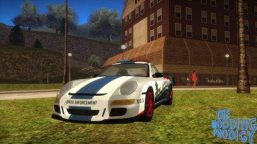 NFS Hot Pursuit Porsche GT3 RS Police Car