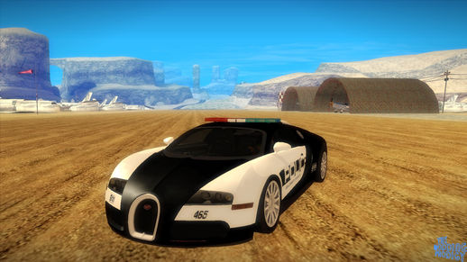 Bugatti Veyron 16.4 NFS Hot Pursuit Police Car