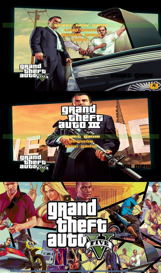 GTA V Loadscreens And Menu