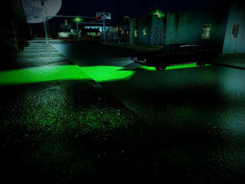 GTA San Andreas LV Gas Station Neon Light Mod 
