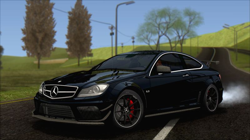 Gta San Andreas Mercedes Benz C63 Amg 2012 Mod Gtainside Com