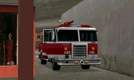 Realistic Fire Station in Los Santos