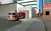 Realistic Fire Station in Los Santos