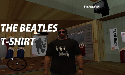 The Beatles Black T-Shirt