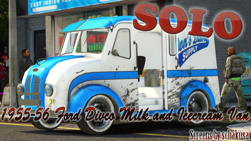 1955-56 Ford Divco Milk and Icecream Van