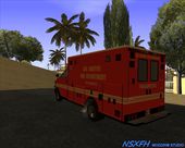 GTA V LSFD Ambulance [just Texture, Not MOD]