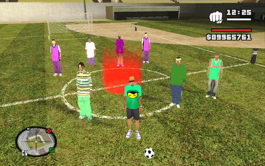 GTA Soccer Team Play