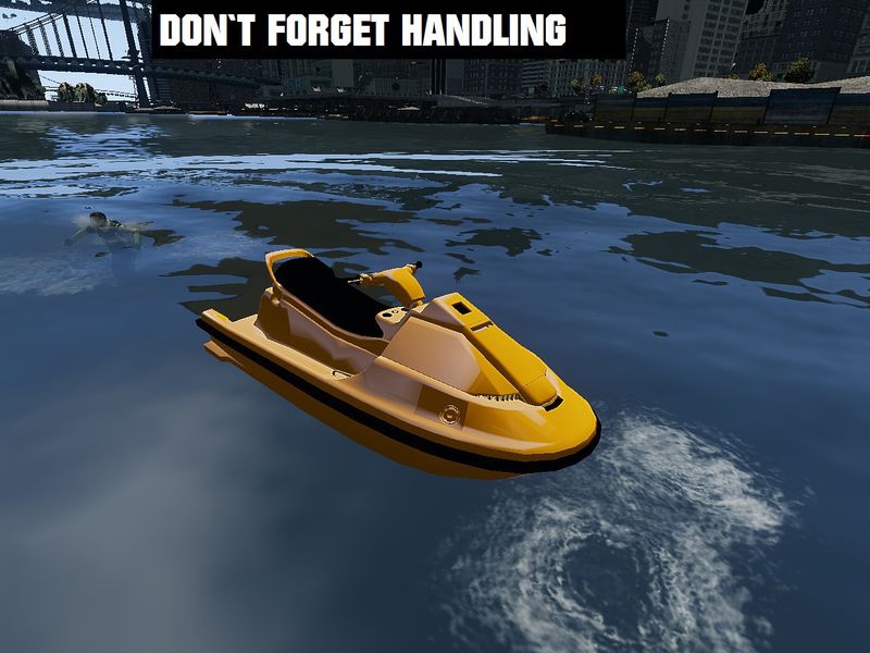 GTA 4 GTA V Jetski Mod 