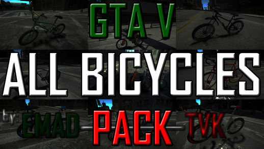 GTA V All Bicycles Pack 