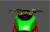 Kawasaki Ninja ZX-6R Stunt Bike