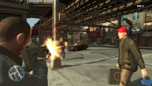 Call of Duty Ghosts MTAR-X Submachine Gun for GTA IV/EFLC