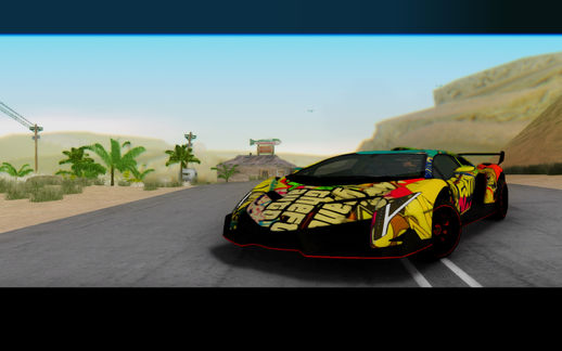 2013 Lamborghini LP750-4 Veneno Stikers Editions