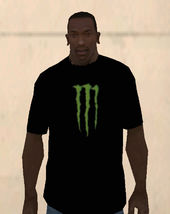 Monster Energy Shirt Black