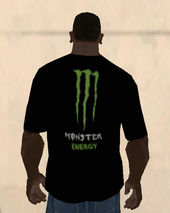 Monster Energy Shirt Black